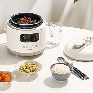 벤하임BLPC500B 저당 압력밥솥 2L 2인 3인용 저당밥 만들기 당질분리