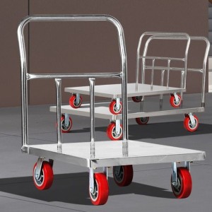 스텐 대차 업소용핸드카 3S 대형구르마 밀차 운반카트